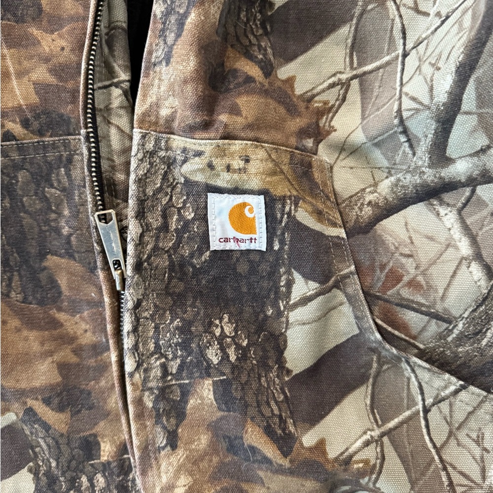 Carhartt Women's Camouflage Zip-Up Jacket - Picture 3 of 4